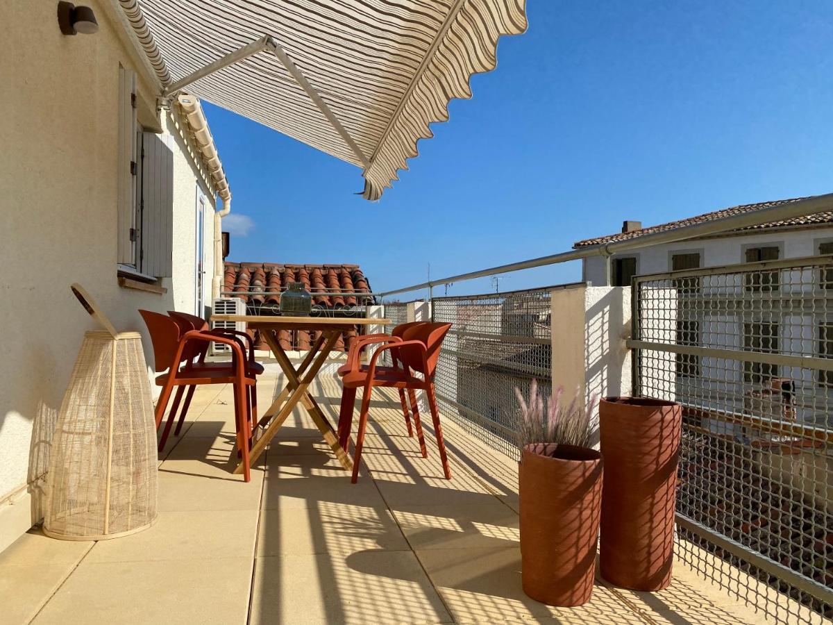 דירות נרבון La Terrasse Sur Les Toits מראה חיצוני תמונה